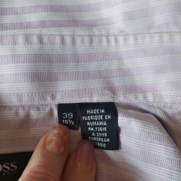 Hugo Boss Mens Dress Shirt - Picture 3 of 3
